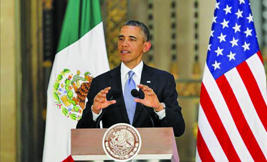Presidente Obama en Mexico hablá sobre la reforma migratoria