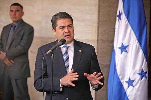 Honduras Presidente