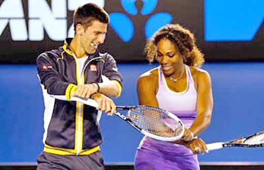 Novak Djokovic, Serena Williams