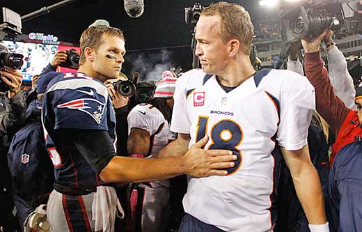 NFL Brady, Manning