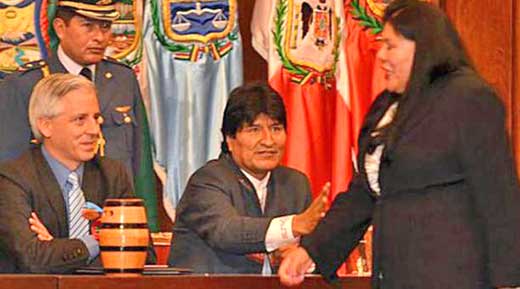 Bolivia diputada