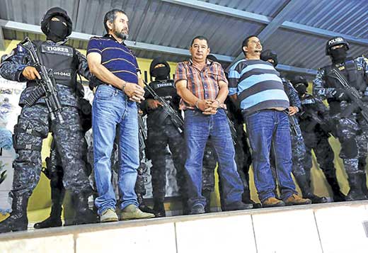 Policias Honduras