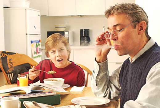 Fumando adelante hijos