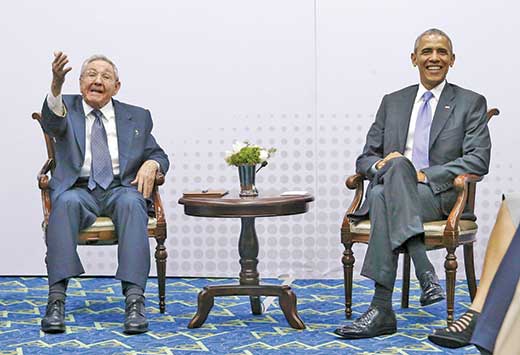 Obama, Castro