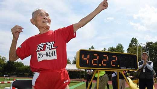 Atleta de 105 anos