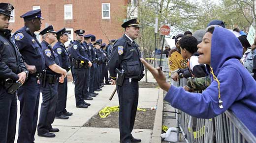 Baltimore protest