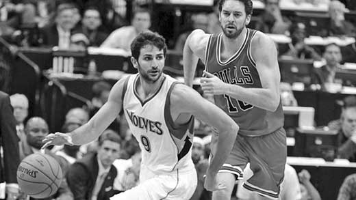 Gasol y Rubio