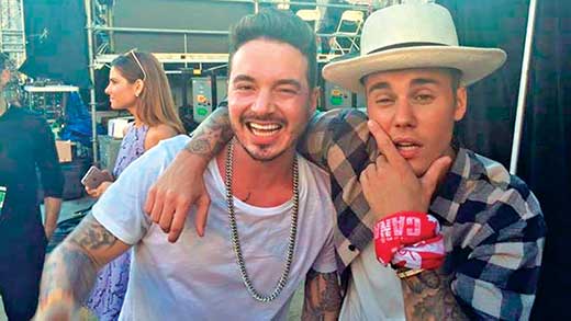 J Balvin, Bieber