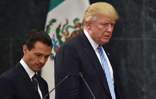 Trump, Nieto