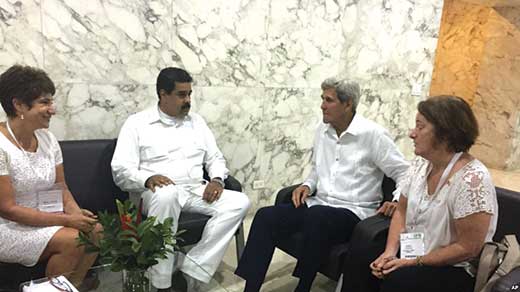 Kerry, Maduro