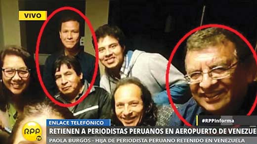 Periodistas peruanos