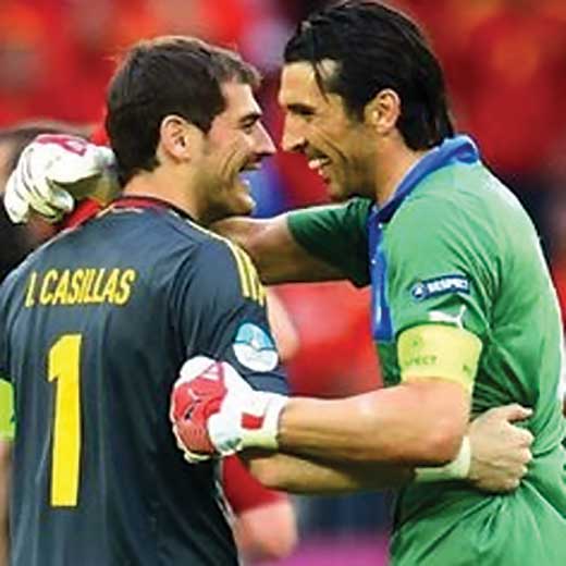 Buffon, Casillas